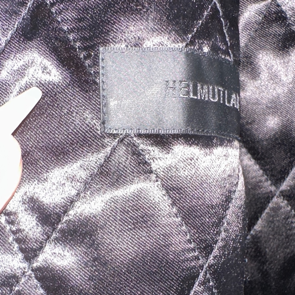 Helmut Lang Black Faux Fur Jacket with Hood EUC! - Picture 13 of 13
